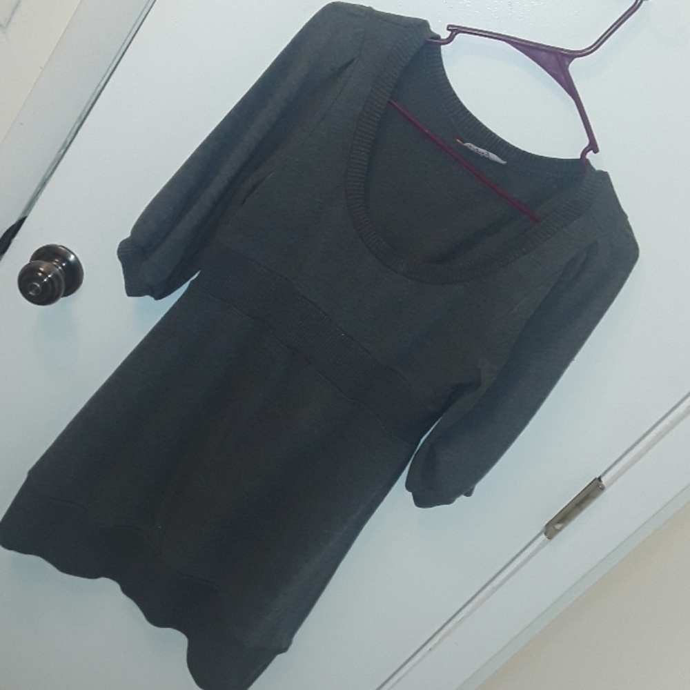 Grey mini dress
